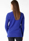 Andrea Fabric 25 1/2'' '' V '' Neck, 2 Pockets Sweater