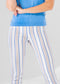Wicklow Stripe 29'' Straight Ankle Pant