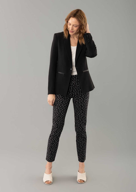 Panda Dot 28'' Ankle Pant With Pockets