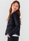 Frances 19'' Jean Jacket With Lace Insert