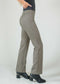 Lara Check 28" Straight Ankle Pant