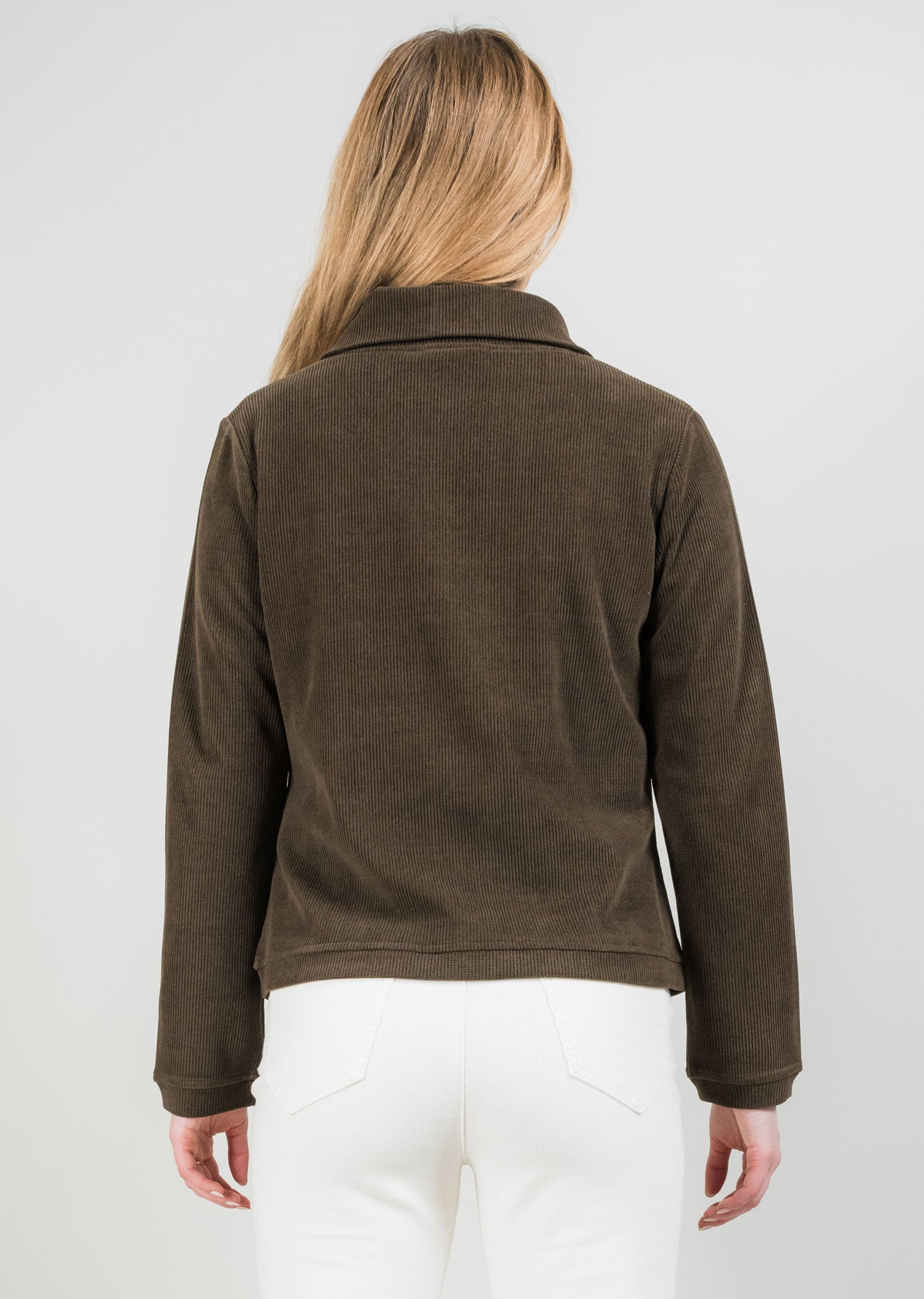 Asymmetrical Zip Jacket With Snap Detail – Lisette L Montreal - USA