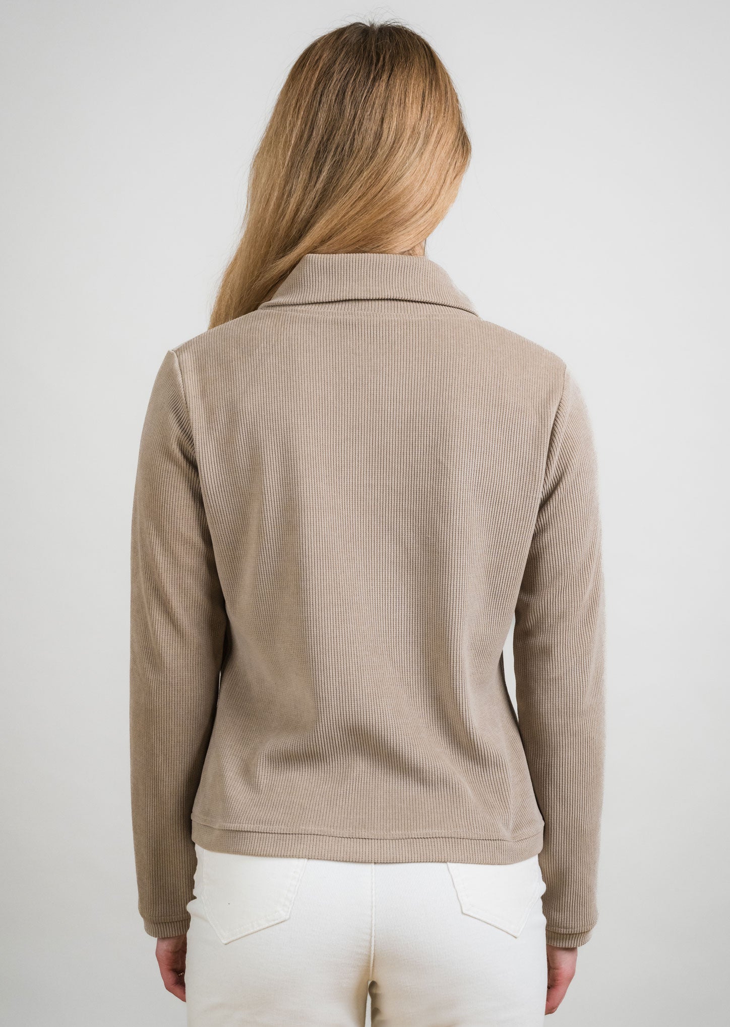 Asymmetrical Zip Jacket With Snap Detail – Lisette L Montreal - USA