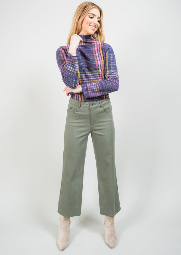 Hampton Twill 26" Wide Crop Pant