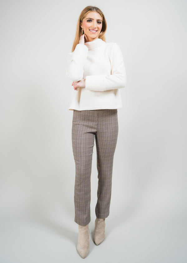Riverstone Check 28" Straight Ankle pant