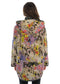 Printed double knit coat