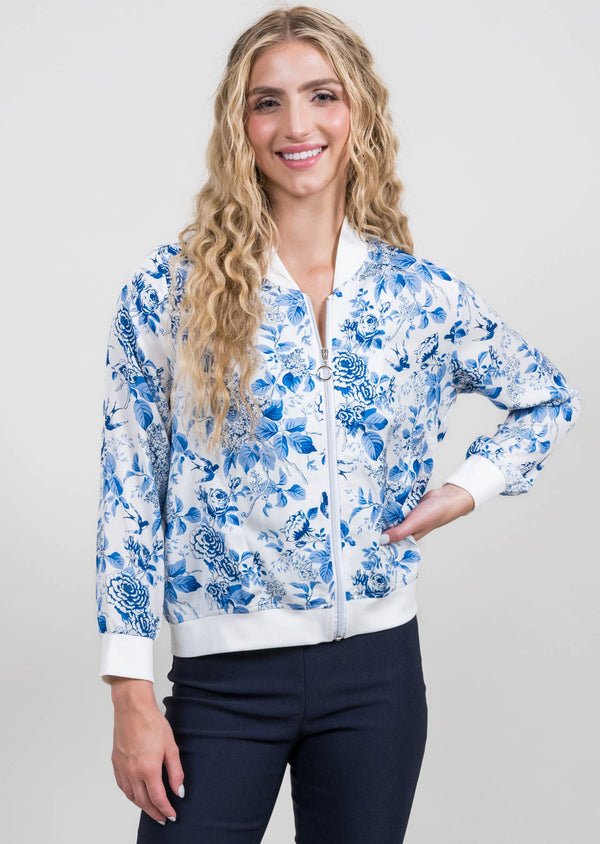 Bird Print Bomber