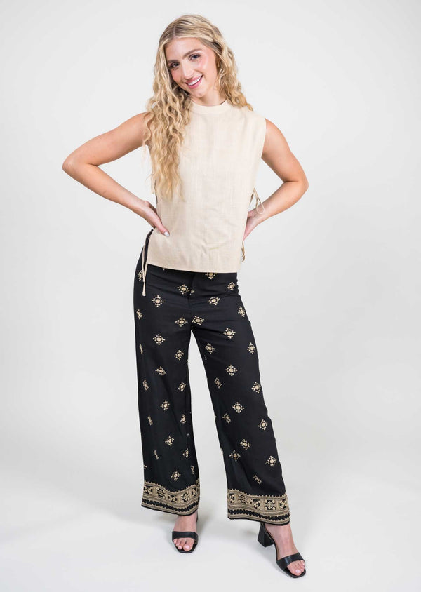 Embroidered Pant