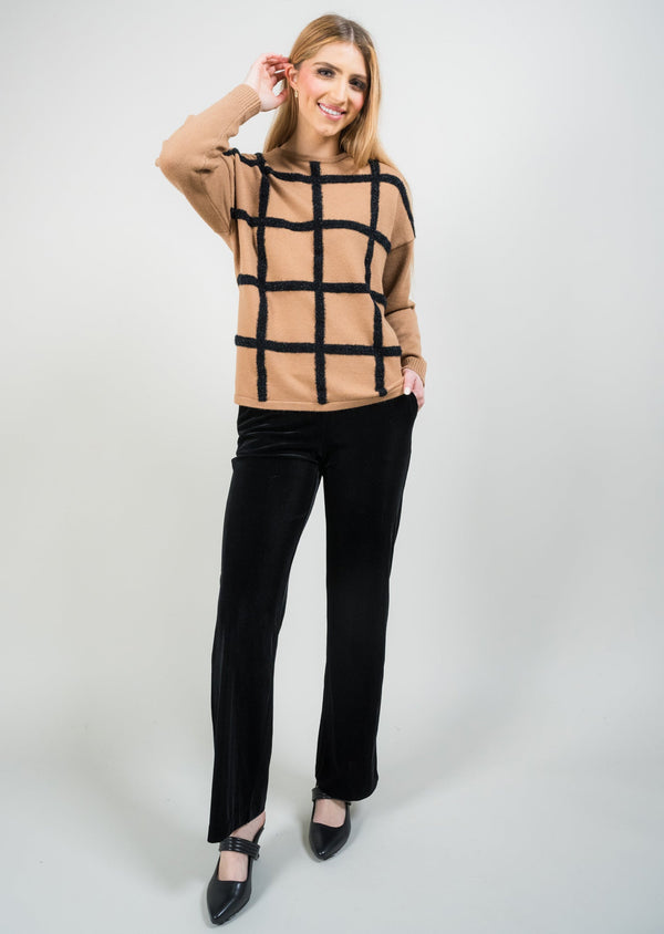 VIXEN VELVET 30" Wide Leg with Pockets